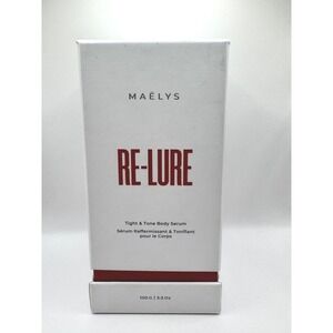 Maelys RE-LURE Tight & Tone Body Serum 3.5 Oz NEW